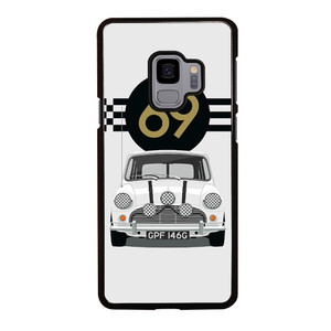 MINI COOPER WHITE 69 Samsung Galaxy S9 Case Cover MINI COOPER WHITE 69 Samsung Galaxy S9 Case Cover