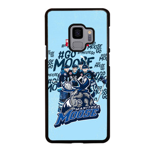 MANITOBA MOOSE HOCKEY TEAM Samsung Galaxy S9 Case Cover MANITOBA MOOSE HOCKEY TEAM Samsung Galaxy S9 Case Cover