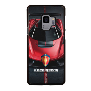 KOENIGSEGG RED CAR Samsung Galaxy S9 Case Cover