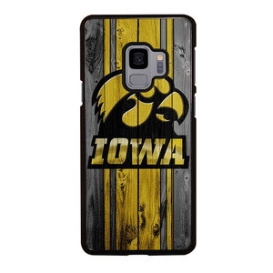 IOWA HAWKEYES WOODEN Samsung Galaxy S9 Case Cover IOWA HAWKEYES WOODEN Samsung Galaxy S9 Case Cover