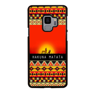 HAKUNA MATATA LION KING AZTEC 1 Samsung Galaxy S9 Case Cover