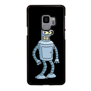 FUTURAMA BENDER 8BIT Samsung Galaxy S9 Case Cover FUTURAMA BENDER 8BIT Samsung Galaxy S9 Case Cover