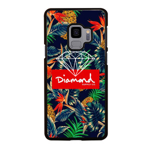 DIAMOND SUPPLY CO FLORAL LOGO Samsung Galaxy S9 Case Cover DIAMOND SUPPLY CO FLORAL LOGO Samsung Galaxy S9 Case Cover