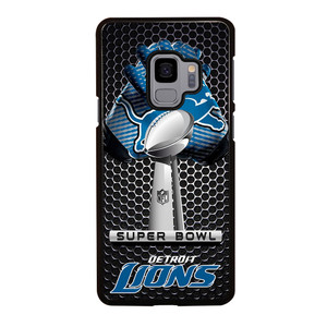 DETROIT LIONS SUPER BOWL Samsung Galaxy S9 Case Cover DETROIT LIONS SUPER BOWL Samsung Galaxy S9 Case Cover