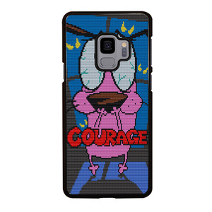 COURAGE THE COWARDLY DOG SCARED Samsung Galaxy S9 Case Cover