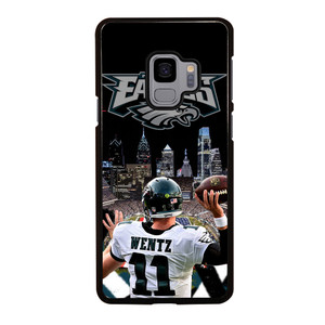 CARSON WENTZ EAGLES 1 Samsung Galaxy S9 Case Cover CARSON WENTZ EAGLES 1 Samsung Galaxy S9 Case Cover