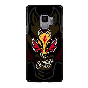 CALGARY FLAMES LOGO Samsung Galaxy S9 Case Cover CALGARY FLAMES LOGO Samsung Galaxy S9 Case Cover