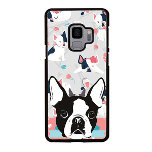 BOSTON TERRIER DOG 3 Samsung Galaxy S9 Case Cover BOSTON TERRIER DOG 3 Samsung Galaxy S9 Case Cover