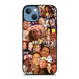 NICOLAS CAGE COLLAGE 2 iPhone 13 Case Cover NICOLAS CAGE COLLAGE 2 iPhone 13 Case Cover