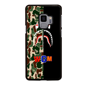 BAPE CAMO SHARK WGM Samsung Galaxy S9 Case Cover BAPE CAMO SHARK WGM Samsung Galaxy S9 Case Cover