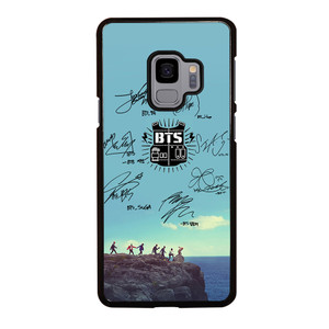 BANGTAN BOYS BTS SIGNATURE Samsung Galaxy S9 Case Cover BANGTAN BOYS BTS SIGNATURE Samsung Galaxy S9 Case Cover