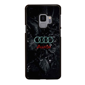 AUDI FLOWER LOGO Samsung Galaxy S9 Case Cover AUDI FLOWER LOGO Samsung Galaxy S9 Case Cover