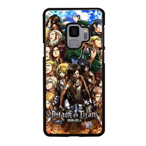 ATTACK ON TITAN CHARACTER Samsung Galaxy S9 Case Cover ATTACK ON TITAN CHARACTER Samsung Galaxy S9 Case Cover