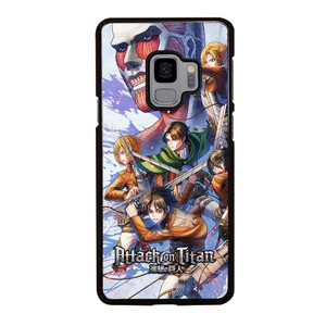 ATTACK ON TITAN CHARACTER 2 Samsung Galaxy S9 Case Cover ATTACK ON TITAN CHARACTER 2 Samsung Galaxy S9 Case Cover