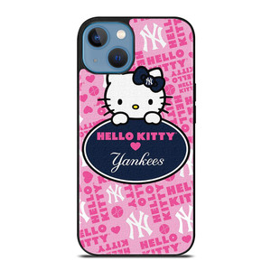 NEW YORK YANKEES HELLO KITTY 2 iPhone 13 Case Cover