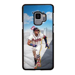 ACUNA JR ATLANTA BRAVES BASEBALL Samsung Galaxy S9 Case Cover ACUNA JR ATLANTA BRAVES BASEBALL Samsung Galaxy S9 Case Cover
