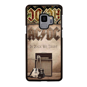 ACDC ROCK WE TRUST Samsung Galaxy S9 Case Cover ACDC ROCK WE TRUST Samsung Galaxy S9 Case Cover