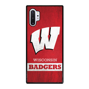 WISCONSIN BADGERS 3 Samsung Galaxy Note 10 Plus Case Cover WISCONSIN BADGERS 3 Samsung Galaxy Note 10 Plus Case Cover