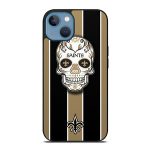 NEW ORLEANS SAINTS SKULL iPhone 13 Case Cover NEW ORLEANS SAINTS SKULL iPhone 13 Case Cover