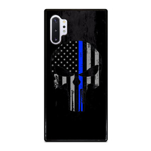 THIN BLUE LINE PUNISHER BLACK Samsung Galaxy Note 10 Plus Case Cover