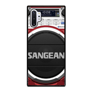 SANGEAN RED RADIO SPEAKER Samsung Galaxy Note 10 Plus Case Cover SANGEAN RED RADIO SPEAKER Samsung Galaxy Note 10 Plus Case Cover