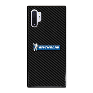 MICHELIN TIRE LOGO CARBON Samsung Galaxy Note 10 Plus Case Cover MICHELIN TIRE LOGO CARBON Samsung Galaxy Note 10 Plus Case Cover