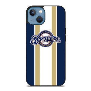 MILWAUKEE BREWERS STRIPE iPhone 13 Case Cover MILWAUKEE BREWERS STRIPE iPhone 13 Case Cover