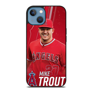 MIKE TROUT 27 LOS ANGELES ANGELS iPhone 13 Case Cover MIKE TROUT 27 LOS ANGELES ANGELS iPhone 13 Case Cover