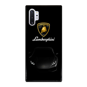 LAMBORGHINI BLACK Samsung Galaxy Note 10 Plus Case Cover LAMBORGHINI BLACK Samsung Galaxy Note 10 Plus Case Cover