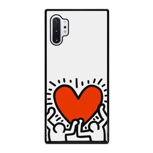 KEITH HARING LOVE 1 Samsung Galaxy Note 10 Plus Case Cover KEITH HARING LOVE 1 Samsung Galaxy Note 10 Plus Case Cover