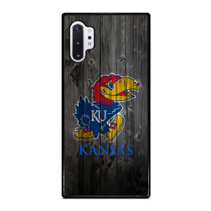 KANSAS JAYHAWKS WOODEN LOGO Samsung Galaxy Note 10 Plus Case Cover KANSAS JAYHAWKS WOODEN LOGO Samsung Galaxy Note 10 Plus Case Cover