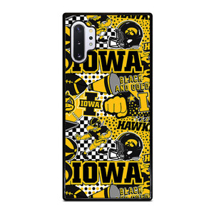 IOWA HAWKEYES COLLAGE Samsung Galaxy Note 10 Plus Case Cover