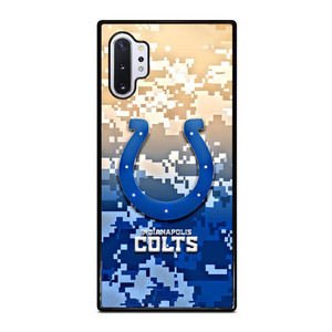 INDIANAPOLIS COLTS CAMO LOGO Samsung Galaxy Note 10 Plus Case Cover INDIANAPOLIS COLTS CAMO LOGO Samsung Galaxy Note 10 Plus Case Cover