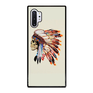 INDIAN FEATHER SKULL 2 Samsung Galaxy Note 10 Plus Case Cover INDIAN FEATHER SKULL 2 Samsung Galaxy Note 10 Plus Case Cover