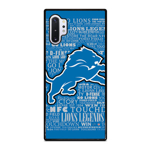 DETROIT LIONS QUOTE Samsung Galaxy Note 10 Plus Case Cover DETROIT LIONS QUOTE Samsung Galaxy Note 10 Plus Case Cover