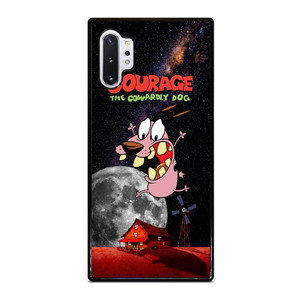 COURAGE THE COWARDLY DOG SPACE Samsung Galaxy Note 10 Plus Case Cover COURAGE THE COWARDLY DOG SPACE Samsung Galaxy Note 10 Plus Case Cover