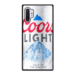 COORS LIGHT BEER AMERICAN Samsung Galaxy Note 10 Plus Case Cover COORS LIGHT BEER AMERICAN Samsung Galaxy Note 10 Plus Case Cover