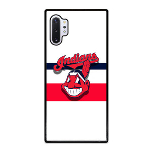 CLEVELAND INDIANS STRIPE LOGO Samsung Galaxy Note 10 Plus Case Cover CLEVELAND INDIANS STRIPE LOGO Samsung Galaxy Note 10 Plus Case Cover