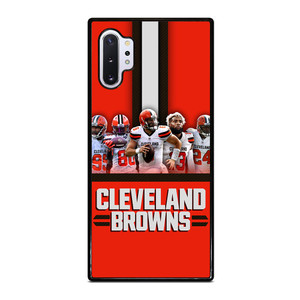 CLEVELAND BROWNS SQUAD Samsung Galaxy Note 10 Plus Case Cover CLEVELAND BROWNS SQUAD Samsung Galaxy Note 10 Plus Case Cover
