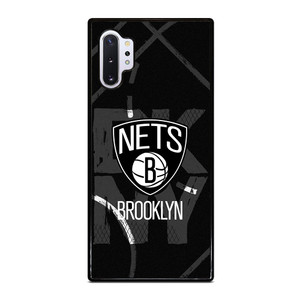 BROOKLYN NETS NBA TEAM LOGO Samsung Galaxy Note 10 Plus Case Cover BROOKLYN NETS NBA TEAM LOGO Samsung Galaxy Note 10 Plus Case Cover