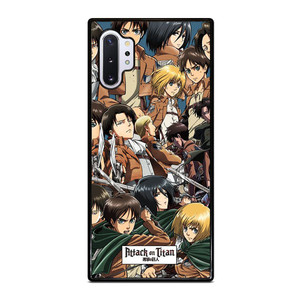 ATTACK ON TITAN ALL CHARACTER Samsung Galaxy Note 10 Plus Case Cover