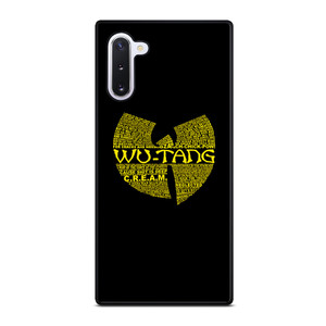 WU TANG CLAN HIP HOP Samsung Galaxy Note 10 Case Cover WU TANG CLAN HIP HOP Samsung Galaxy Note 10 Case Cover