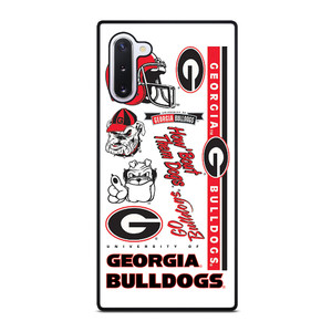 UGA GEORGIA BULLDOGS COLLAGE Samsung Galaxy Note 10 Case Cover UGA GEORGIA BULLDOGS COLLAGE Samsung Galaxy Note 10 Case Cover