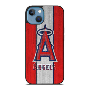 LOS ANGELES ANGELS WOODEN LOGO iPhone 13 Case Cover LOS ANGELES ANGELS WOODEN LOGO iPhone 13 Case Cover