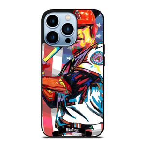 MIKE TROUT LOS ANGELES ANGELS BASEBALL iPhone 13 Pro Max Case Cover