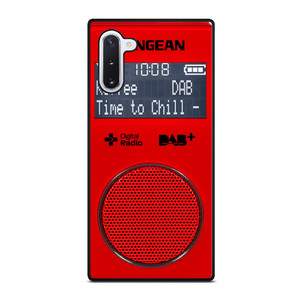SANGEAN RED RADIO Samsung Galaxy Note 10 Case Cover SANGEAN RED RADIO Samsung Galaxy Note 10 Case Cover