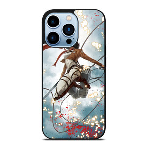 MIKASA ACKERMAN ATTACK ON TITAN iPhone 13 Pro Max Case Cover MIKASA ACKERMAN ATTACK ON TITAN iPhone 13 Pro Max Case Cover