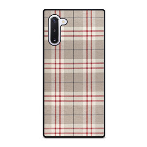 PLAID BROWN 2 Samsung Galaxy Note 10 Case Cover PLAID BROWN 2 Samsung Galaxy Note 10 Case Cover