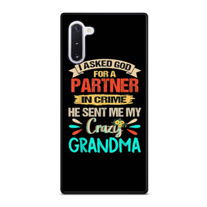 PARTNER IN CRIME GRANDMA 3 Samsung Galaxy Note 10 Case Cover PARTNER IN CRIME GRANDMA 3 Samsung Galaxy Note 10 Case Cover