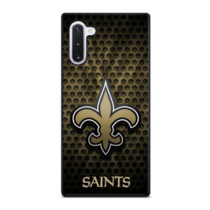 NEW ORLEANS SAINTS METAL Samsung Galaxy Note 10 Case Cover